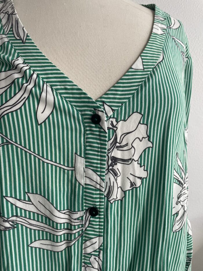 Chemise rayée verte – Image 3