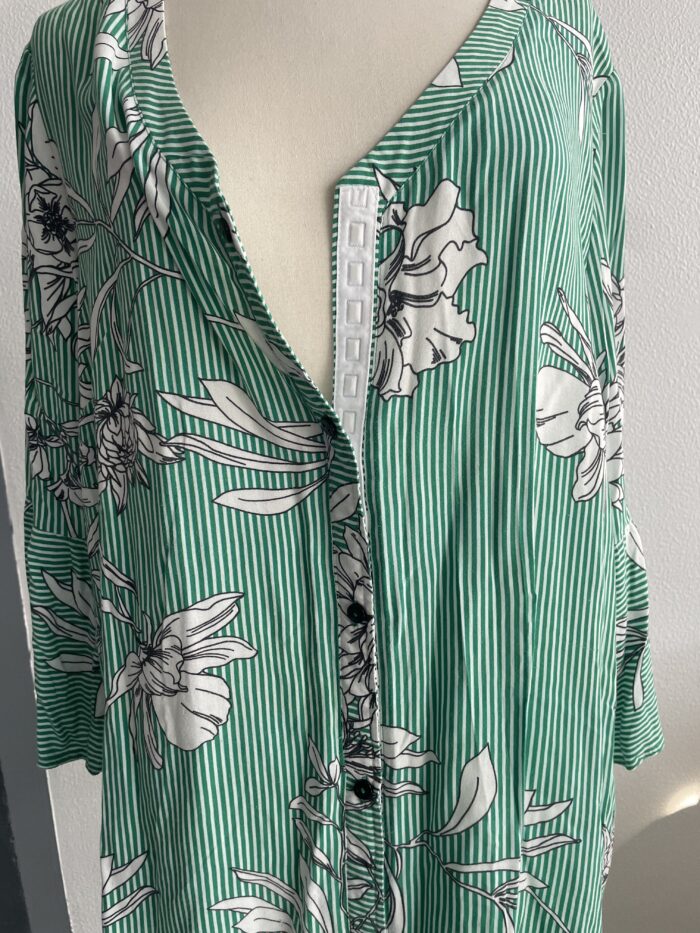 Chemise rayée verte – Image 2